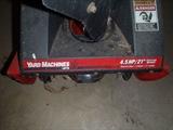 Snowblower 	 

Snowblower made by MTD Products, Inc. 4.5 HP/21" clearing width. Model Number 31AE150-129	

http://auctionnearyou.maxsold.com/view-auctions/catalog/id/378/lot/41075/?url=%2Fview-auctions%2Fcatalog%2Fid%2F378%2F%3Fpage%3D2%26items%3D100
