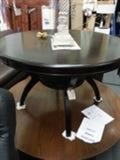 36" Round dining table (on TOP)  very nice no scratches 300.00 NEW ITEM make an offer 