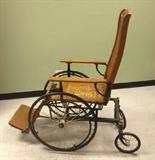 antique wheelchair, doctors office or hospital type chair