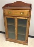 antique dental or doctors office cupboard