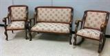 3 piece antique parlor set