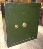 antique combination safe, working model