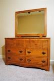 Vintage Morris Solid Birch Cottage Collection Double Dresser
