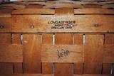 Longaberger 1989 Bread Basket Signed K. A. W.
