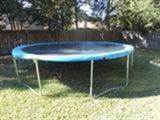skywalker trampoline with new in box cage