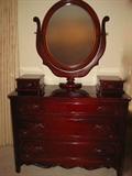 Davis Cabinet-Lillian Russell dresser with mirror
