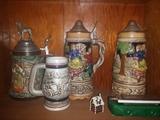 100's of Beer Steins