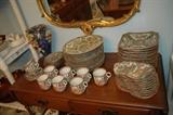 Large Collection of Rose Medallion China 