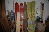 Vintage Water Skis, including Cypress Gardens, Hydro-Flite, Sou’Wester, JC Higgins!