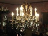 Crystal chandelier one of 7 to be sold