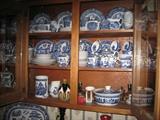 More Blue Willow dishes