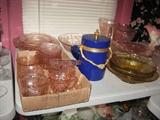 Depression Glass. 