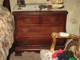 Bombay Night stands one of 2 with Lexington Bedroom Suite.