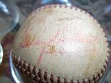 GABBY HARNETT IN RED INK ON OFFICIAL NATIONAL LEAGE BALL FORD C. FRICK PRES.