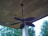 Just one of many ceiling fixtures, bring a tall ladder and some muscle for these.
