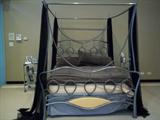 Fit for a QUEEN, bed - 4 poster very romantic, bed & frame only not mattresses