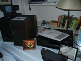Bose subwoffer, speakers, & Onyko receiver