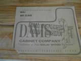 TAG FOR THE PICKLED ASH DINING AND LIVING ROOM FURNISHINGS, BY DAVIS