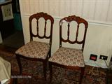 DARLING PAIR OF CHAIRS
