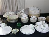 COALPORT CHINA "FRAGRANCE" APPX 70 TOTAL PIECES