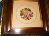 FRAMED PETIT POINT MADE IN 1949