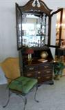 Secretary display cabinet, wonderful item.