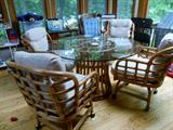 sun room furnishings all matching and in great condition