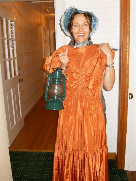 jackie is NOT for sale, the dress and bonnet  are, PS, it's almost time for us to say goodbye to Jackie, we will miss her, GOOD LUCK!
