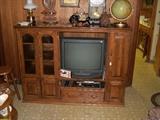 Wood Entertainment Center