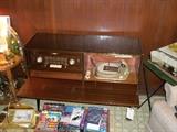 Grundig 1960 Made in West Germany Entertainment Console with AM / FM / Shortwave, 4 Speed Turntable with 45 adapter and 16 speed, Includes Purchase Invoice and Owners Manual