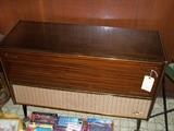 Grundig 1960 Made in West Germany Entertainment Console with AM / FM / Shortwave, 4 Speed Turntable with 45 adapter and 16 speed, Includes Purchase Invoice and Owners Manual
