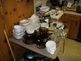 Lots of Corning Glassware