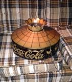 Coca cola chandelier