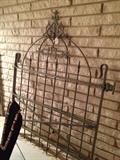 antique iron gate