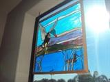 stained glass panel