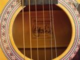 signature of guitar maker