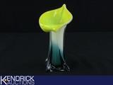 Mint With Tags Murano Hand Blown Vase