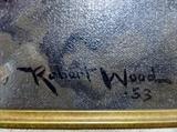 Robert William Wood (March 4, 1889 – March 14, 1979) was an American landscape painter. He was born in England, emigrated to the United States and rose to prominence in the 1950s with the sales of millions of his color reproductions. He was active in the art colonies of San Antonio, Texas in the 1930s, Monterey, California in the 1940s and Laguna Beach in the 1950s.
