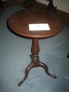 Antique Round Candle Stand
