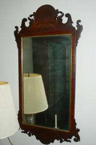 Antique Fret Mirror 46"h X 19"w