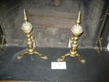 Brass Fire Place Andirons
