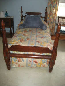 Antique Cherry Twin Beds