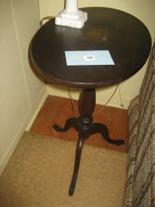 Mahogany Candle Stands