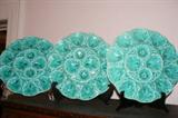Set Of Six Oyster Plates