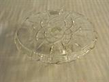 Gorham Crystal cake plate