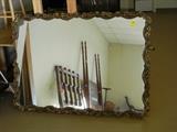 Vintage Metal Mirror