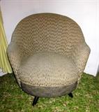 Mid Century, Eames Era, swivel club chairs (2)