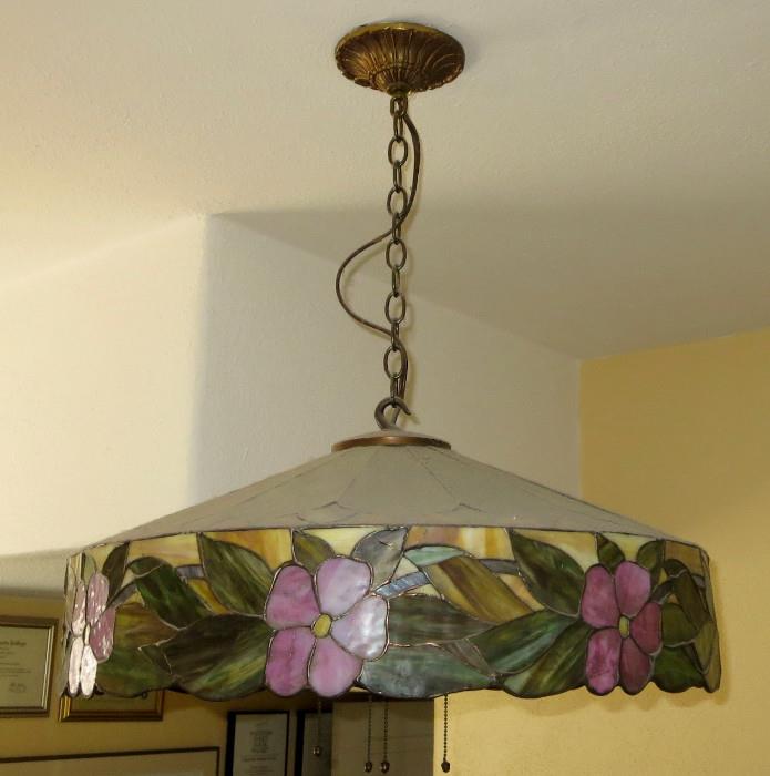 Antique Stained Glass Shade