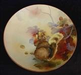315 - Blown out Nippon plate with green mark in mint condition, 11in. Dia.