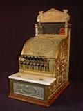 322 - National candy store size cash register in good working condition with all original parts and key, 21in. T, 10in. W, 16in. D.